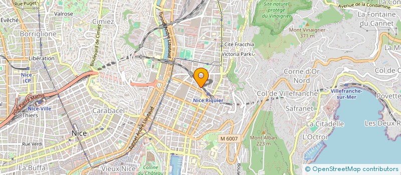 localisation de l'entreprise TRS TOITURES  NICE