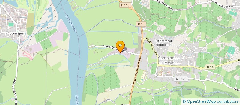 localisation de l'entreprise TRSO à BRUGES