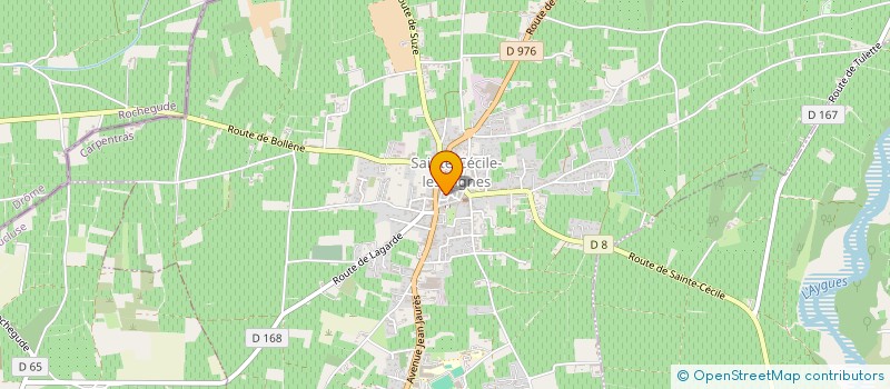 localisation de l'entreprise TRT  SAINTE-CECILE-LES-VIGNES