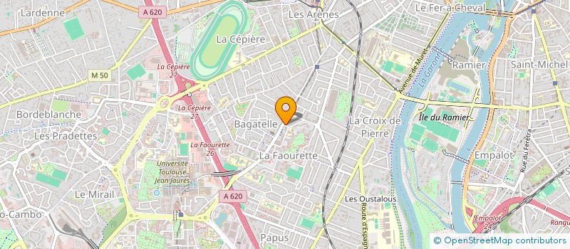 localisation de l'entreprise TRT AUTO  TOULOUSE