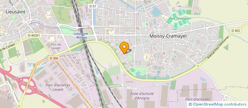 localisation de l'entreprise TRT SASU à MOISSY-CRAMAYEL
