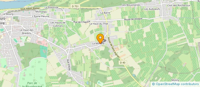 localisation de l'entreprise TRTMMT  MONTLOUIS-SUR-LOIRE