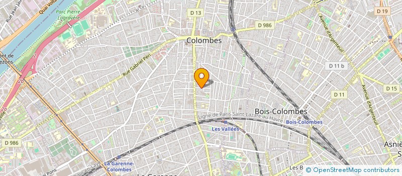 localisation de l'entreprise TRUAND 2 LA GALERE  COLOMBES