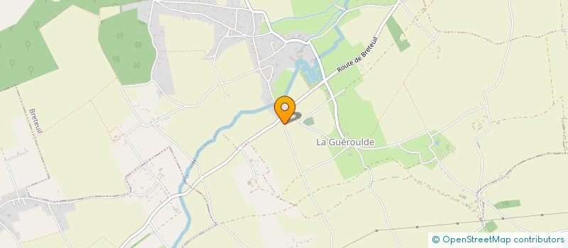 localisation de l'entreprise TRUBERT  BRETEUIL