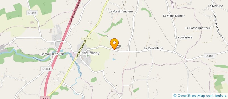 localisation de l'entreprise TRUBLET  VILLEDIEU-LES-POELES-ROUFFIGNY