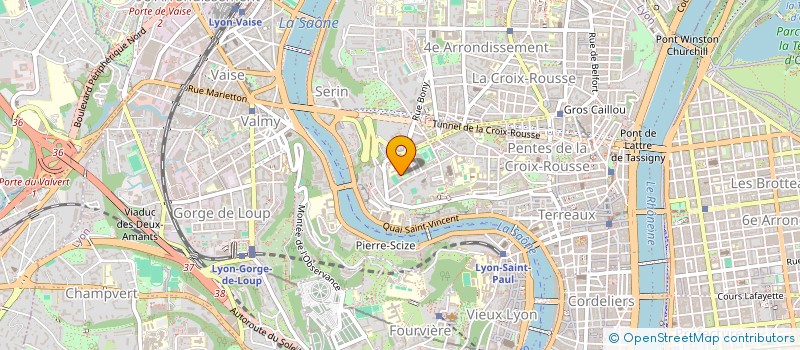 localisation de l'entreprise TRUBLION INVEST à LYON