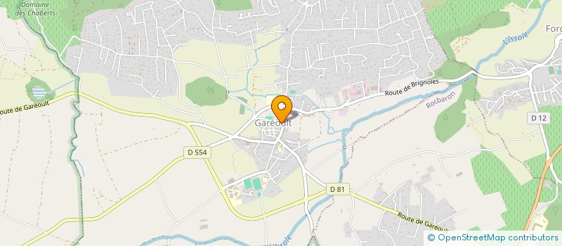 localisation de l'entreprise TRUC à GAREOULT