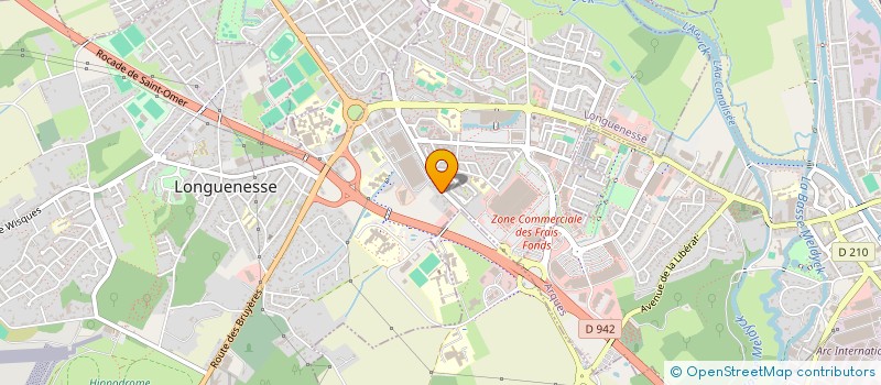 localisation de l'entreprise TRUCHENNE  LONGUENESSE