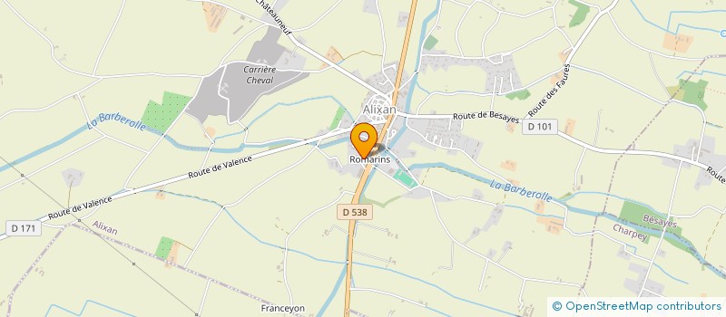 localisation de l'entreprise TRUCHET ANDRE  ALIXAN