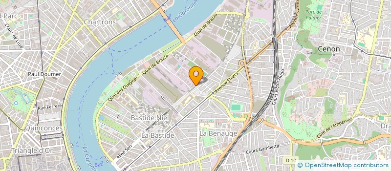 localisation de l'entreprise TRUCK DE CHEF  BORDEAUX