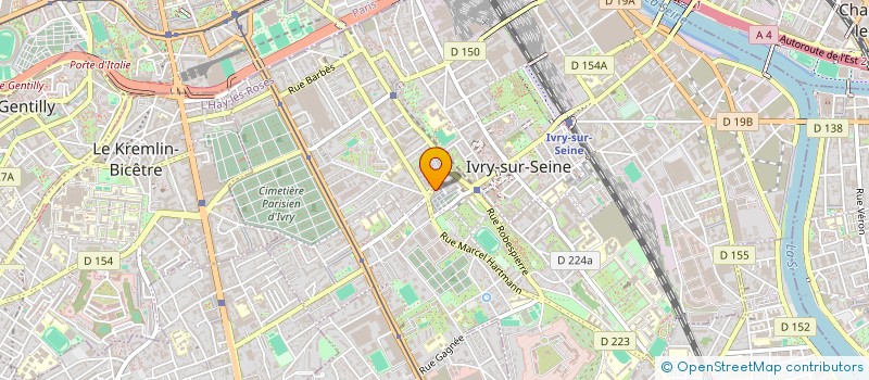 localisation de l'entreprise TRUCK IT à IVRY-SUR-SEINE