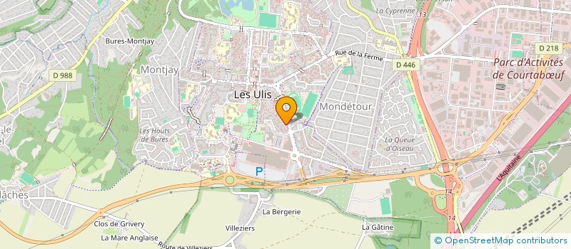 localisation de l'entreprise TRUCK LOCATION  LES ULIS