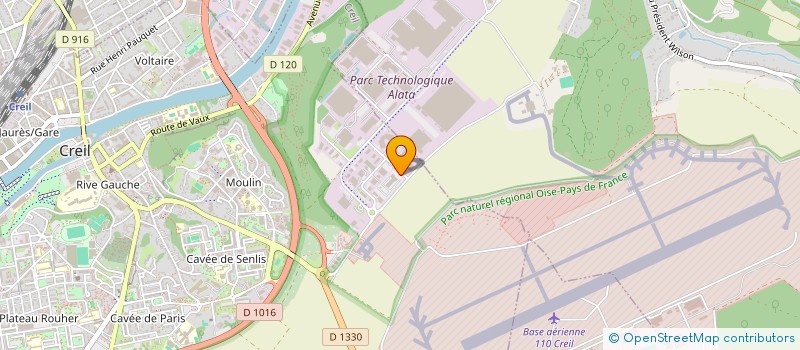 localisation de l'entreprise TRUCK PICARDIE NEGOCE  CREIL