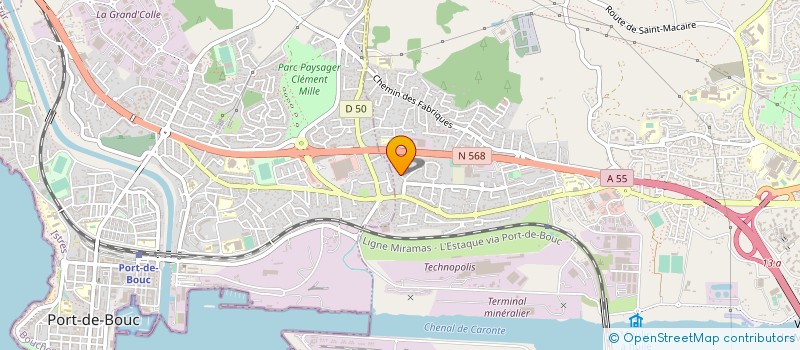 localisation de l'entreprise TRUCK SERVICE ELECTRIC à MARTIGUES