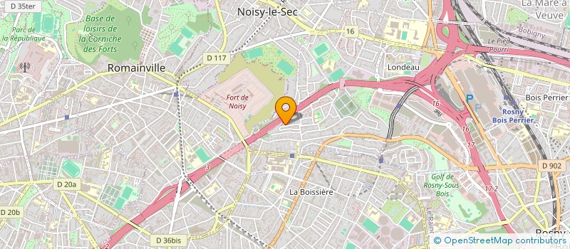 localisation de l'entreprise TRUCK TRANSPORT à NOISY-LE-SEC
