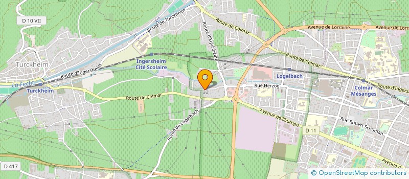 localisation de l'entreprise TRUCK VELO  WINTZENHEIM