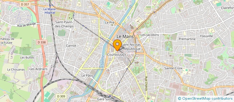 localisation de l'entreprise TRUCKER INTERNATIONAL à LE MANS