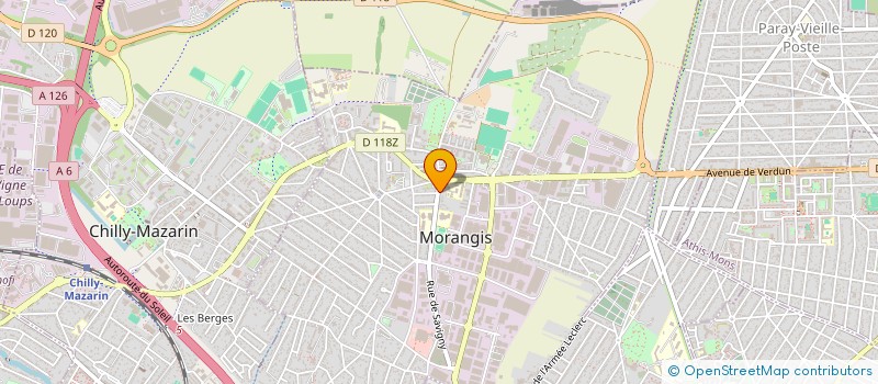 localisation de l'entreprise TRUCKS COMPANY à MORANGIS