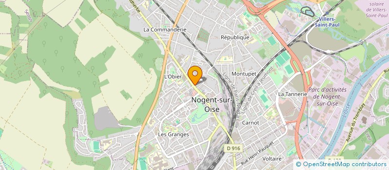 localisation de l'entreprise TRUCKS&GO  NOGENT-SUR-OISE