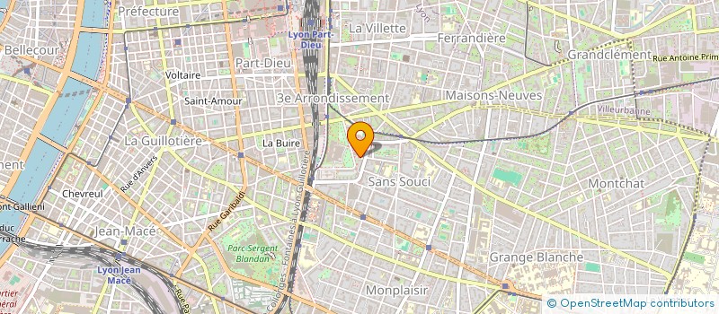 localisation de l'entreprise TRUCKS PARE BRISE à LYON