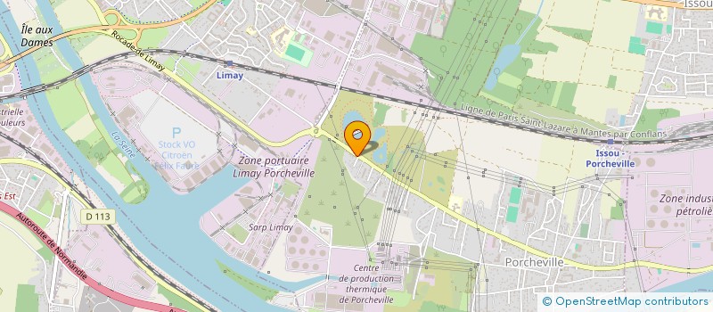 localisation de l'entreprise TRUCKS PARIS SERVICES  PORCHEVILLE