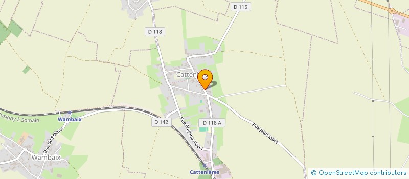 localisation de l'entreprise TRUCKS PASSION 59  CATTENIERES