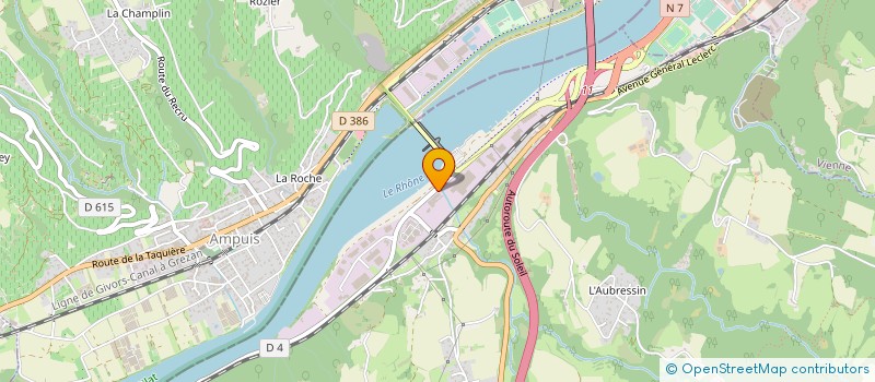 localisation de l'entreprise TRUCKS SOLUTIONS VIENNE CHASSE SUR RHONE à REVENTIN-VAUGRIS