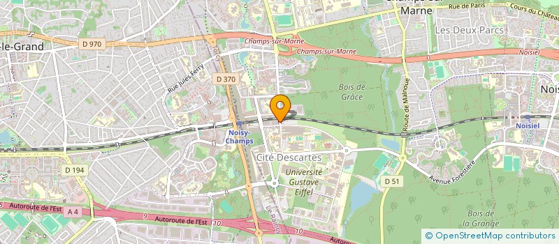 localisation de l'entreprise TRUCKS TRANS à CHAMPS-SUR-MARNE