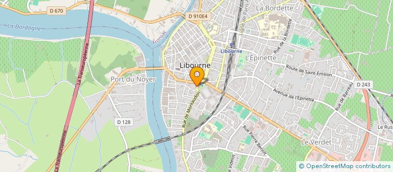 localisation de l'entreprise TRUCS ASTUCES CONSEILS SERV INFORM MICRO à LIBOURNE