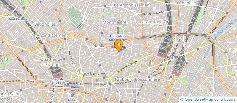localisation de l'entreprise TRUDELEC S A R L  PARIS