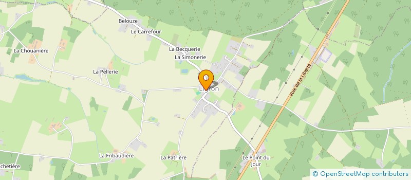 localisation de l'entreprise TRUDELLE MICKAEL  CLERMONT-CREANS