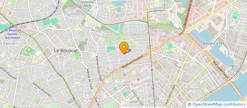 localisation de l'entreprise TRUE FORGE  LE BOUSCAT