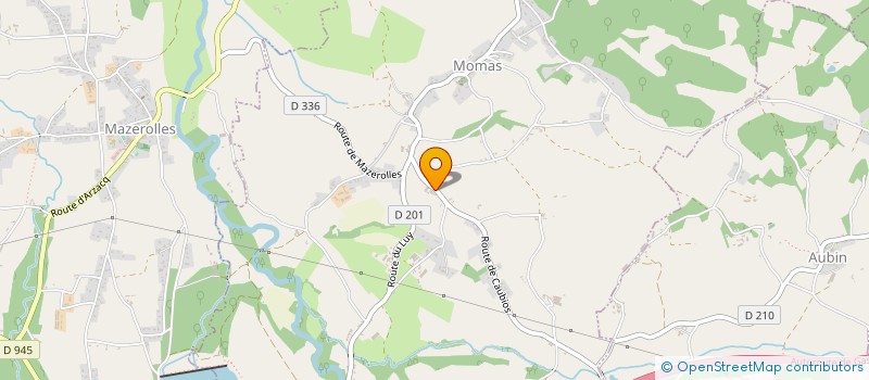 localisation de l'entreprise TRUECOLORS  MOMAS