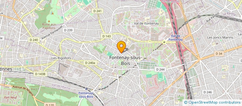 localisation de l'entreprise TRUESIGHT à FONTENAY-SOUS-BOIS