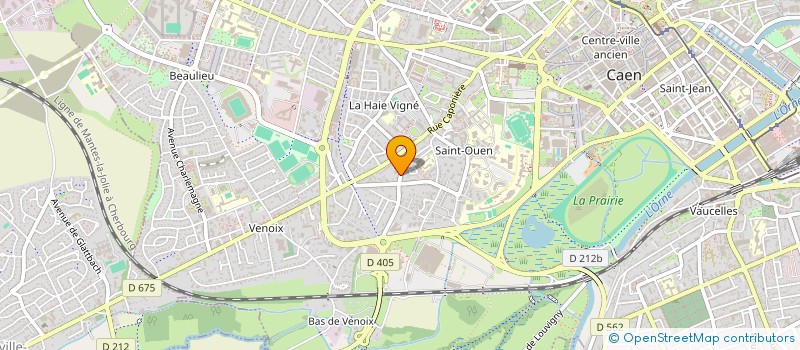 localisation de l'entreprise TRUFFE à CAEN