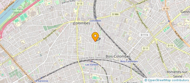localisation de l'entreprise TRUFFE à COLOMBES