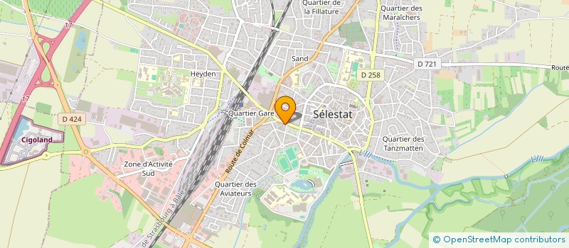 localisation de l'entreprise TRUFFE ET BABINES  SELESTAT