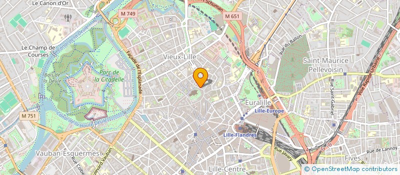 localisation de l'entreprise TRUFFE FM à LILLE