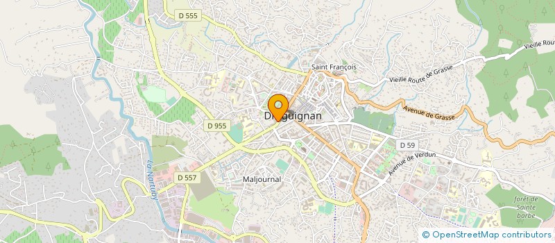 localisation de l'entreprise TRUFFES - DOMAINE D'ARGENS SAS à DRAGUIGNAN