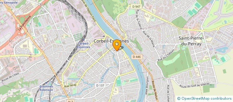 localisation de l'entreprise TRUFFES ET CHOCOLATS à CORBEIL-ESSONNES