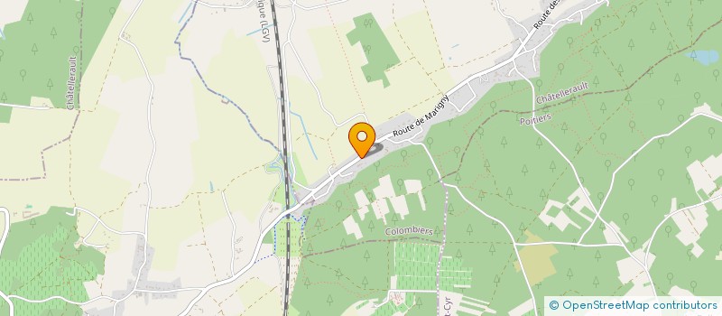 localisation de l'entreprise TRUFFIER-MARIER  COLOMBIERS