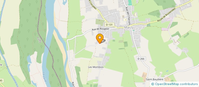 localisation de l'entreprise TRUFFIERE DU BEC D'ALLIER à MARZY