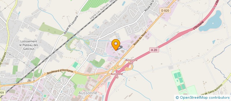 localisation de l'entreprise TRUFFUS à MONTAUBAN