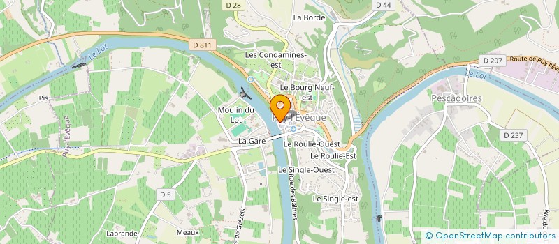 localisation de l'entreprise TRUFICOLA 46 à LACAPELLE-CABANAC