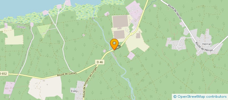 localisation de l'entreprise TRUITE DU MOULIN D'ESLEYS  PARENTIS-EN-BORN