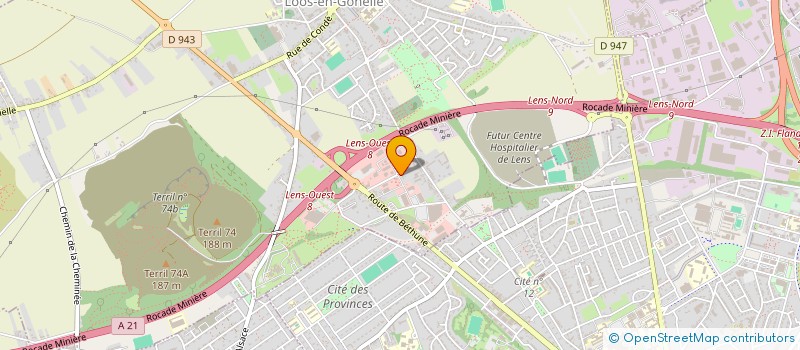 localisation de l'entreprise TRUITE SERVICE  LOOS EN GOHELLE