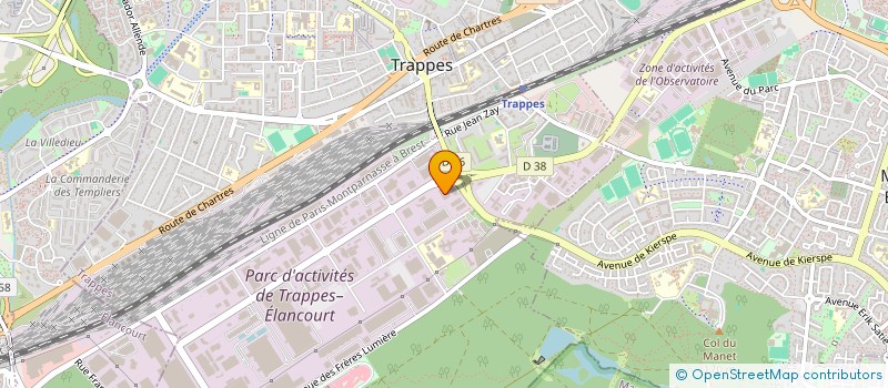 localisation de l'entreprise TRUJAS SAS à TRAPPES