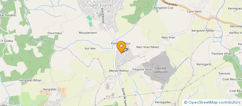 localisation de l'entreprise TRUKSATROK  SAINT-EVARZEC