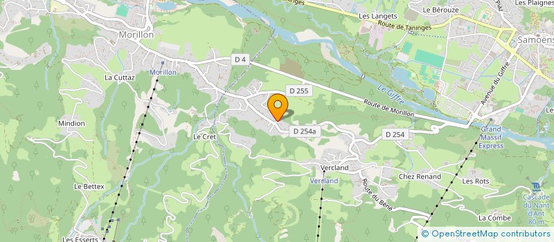 localisation de l'entreprise TRUMAN-TEW INDIVISION  SAMOENS