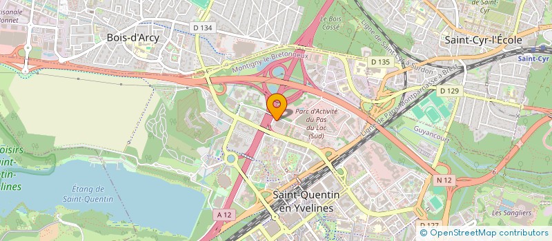 localisation de l'entreprise TRUONG DUVAL  MONTIGNY LE BRETONNEUX